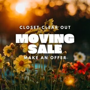 Moving Sale